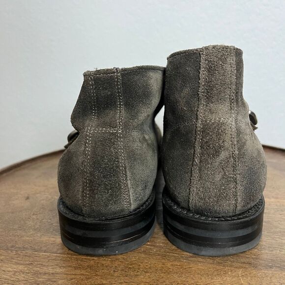 Frye William Monk Strap Chukka Boot Suede Men’s 8 D - Picture 6 of 9
